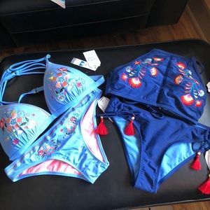 Two NWT bikinis